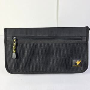 MTV CD DVD Wallet Case 48 Disc Holder Black Zip Organizer Vintage 1999 Music